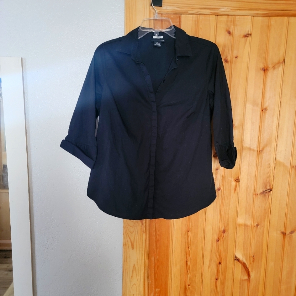 Back button down dress shirt